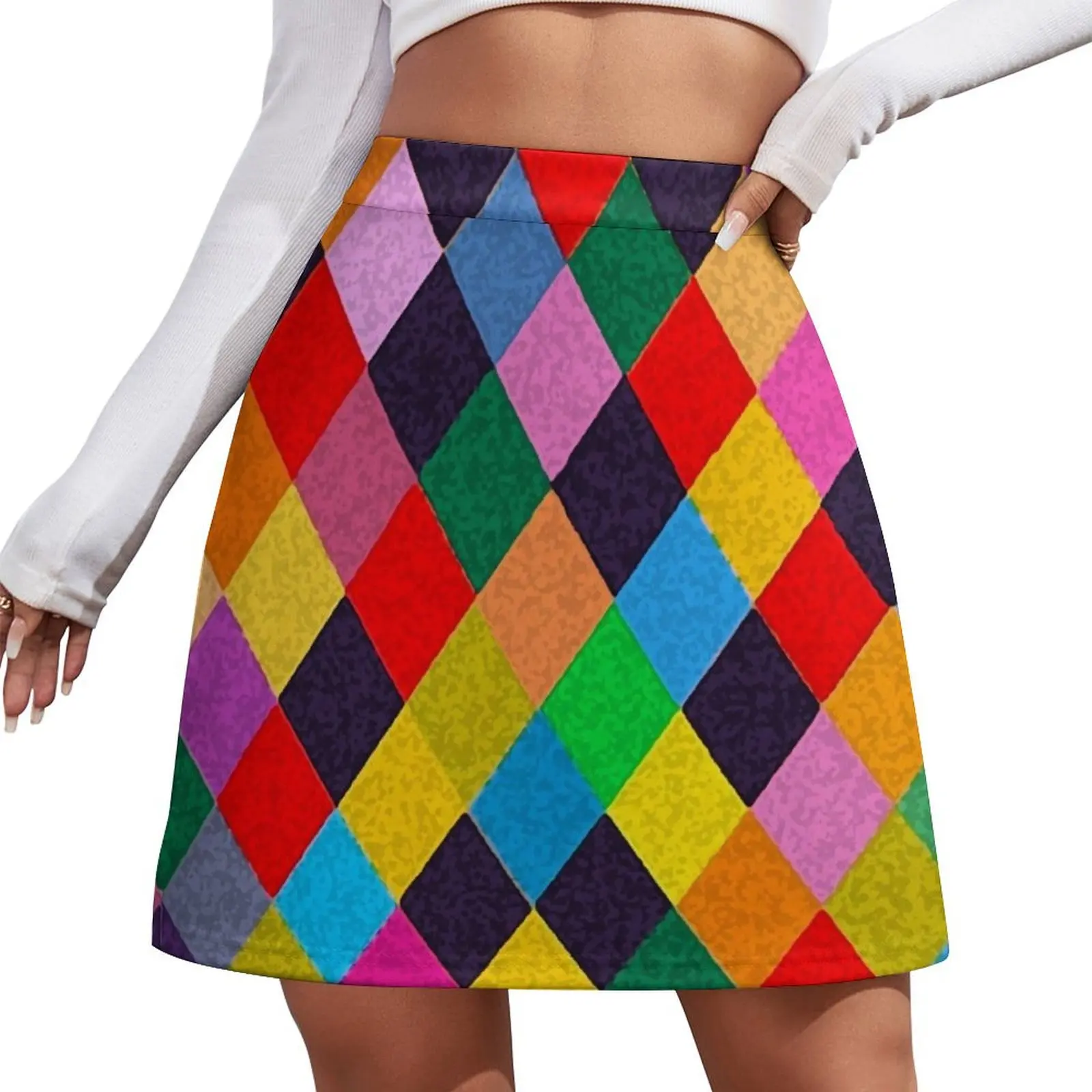 MARDI GRAS HARLEQUIN PATTERN Colorful Rhombi by Bulgan Lumini Mini Skirt clothes dress Mini Skirt
MARDI GRAS HARLEQUIN PATTERN Colorful Rhombi by Bulgan Lumini Mini Skirt clothes dress Mini Skirt