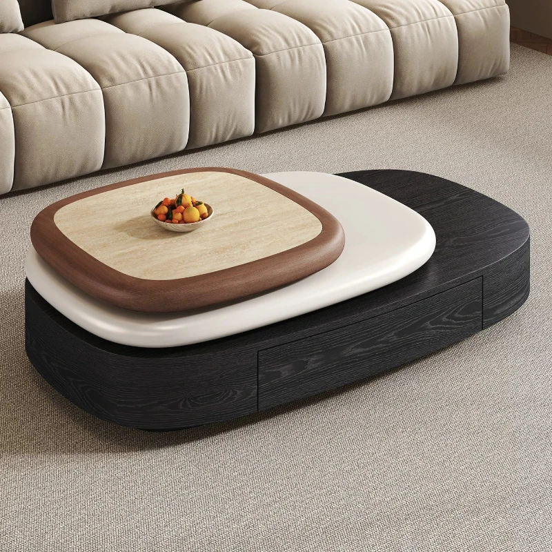 Adjustable Floor Coffee Table Nordic Basses Art Irregular Coffee Table Low Decorations Item Stolik Kawowy Smart Furniture
Adjustable Floor Coffee Table Nordic Basses Art Irregular Coffee Table Low Decorations Item Stolik Kawowy Smart Furniture