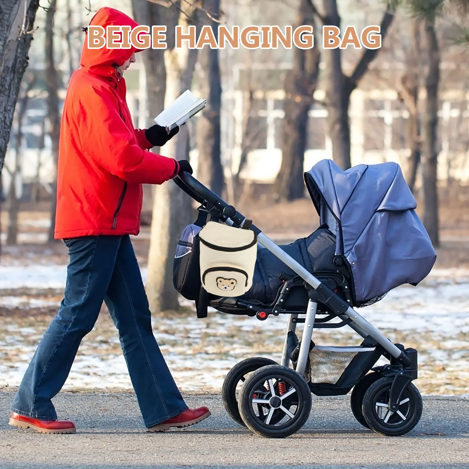 Universal Baby Stroller Organizer Spacious Hanging Storage Bag Durable Essentials Snacks Carrier For On-The-Go Parents
Universal Baby Stroller Organizer Spacious Hanging Storage Bag Durable Essentials Snacks Carrier For On-The-Go Parents
