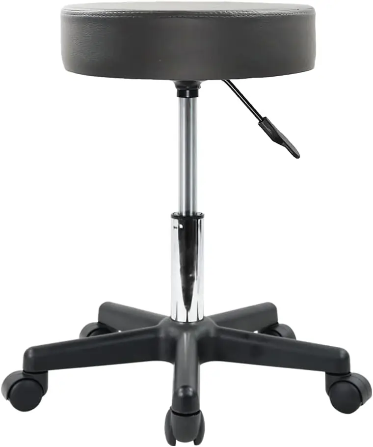Adjustable Rolling Stool with PU Leather Seat, 360° Swivel & Wheels for Salon, Office & Home Use (Grey)
Adjustable Rolling Stool with PU Leather Seat, 360° Swivel & Wheels for Salon, Office & Home Use (Grey)