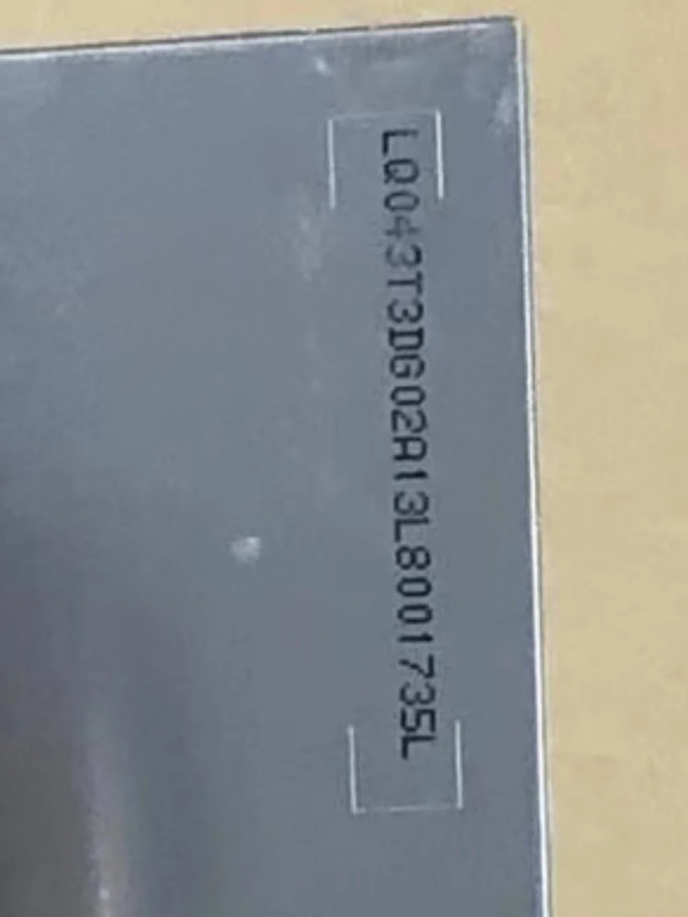 LQ043T3DG02A13L8001735L ЖК-экран
LQ043T3DG02A13L8001735L ЖК-экран