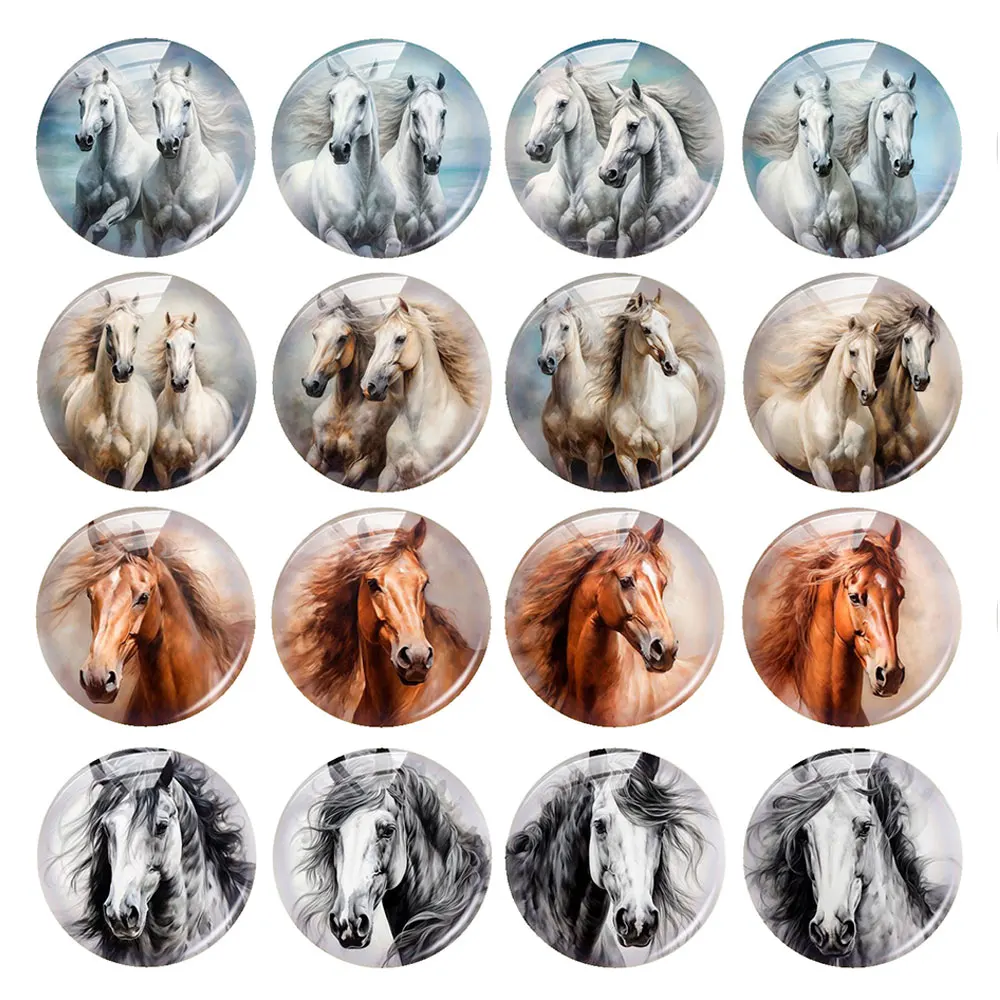 Random Mixed Round/Oval/Square Running Horse Farmhouse Photo Glass Cabochon Flatback Demo Cameo For Diy Jewelry Making
Random Mixed Round/Oval/Square Running Horse Farmhouse Photo Glass Cabochon Flatback Demo Cameo For Diy Jewelry Making