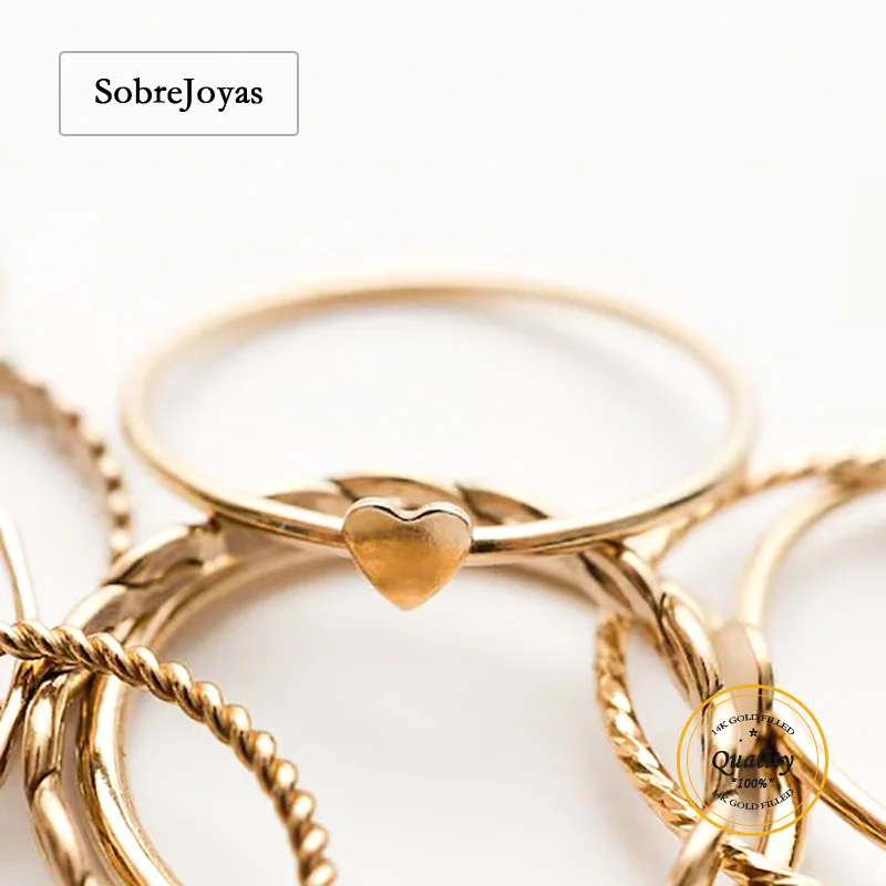 14K Gold Filled Heart Shaped Stacking Ring 3.5mm Boho Minimalist Knuckle Ring for Women Gold Jewelry Accessory Rings
14K Gold Filled Heart Shaped Stacking Ring 3.5mm Boho Minimalist Knuckle Ring for Women Gold Jewelry Accessory Rings
