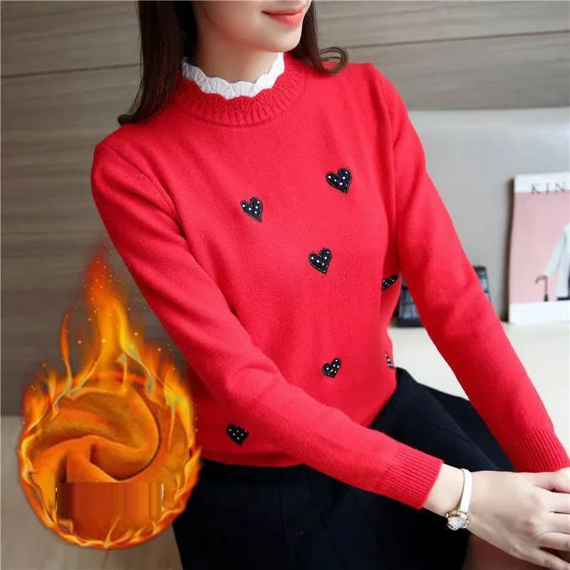 QNPQYX Women Turtleneck Sweater Solid Color Embroidery Cartoon Panda Bear Cute Streetwear Pullovers Knitted Female Clothes Tops
QNPQYX Women Turtleneck Sweater Solid Color Embroidery Cartoon Panda Bear Cute Streetwear Pullovers Knitted Female Clothes Tops