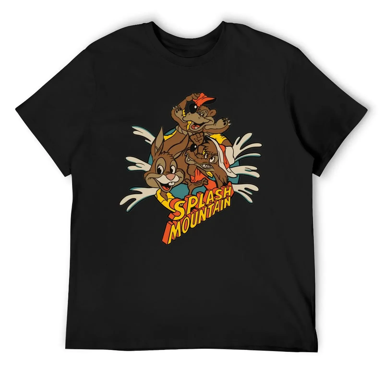 Splash Mountain Retro Logo T-Shirt tops graphics shirts graphic tee cotton t shirt men
Splash Mountain Retro Logo T-Shirt tops graphics shirts graphic tee cotton t shirt men