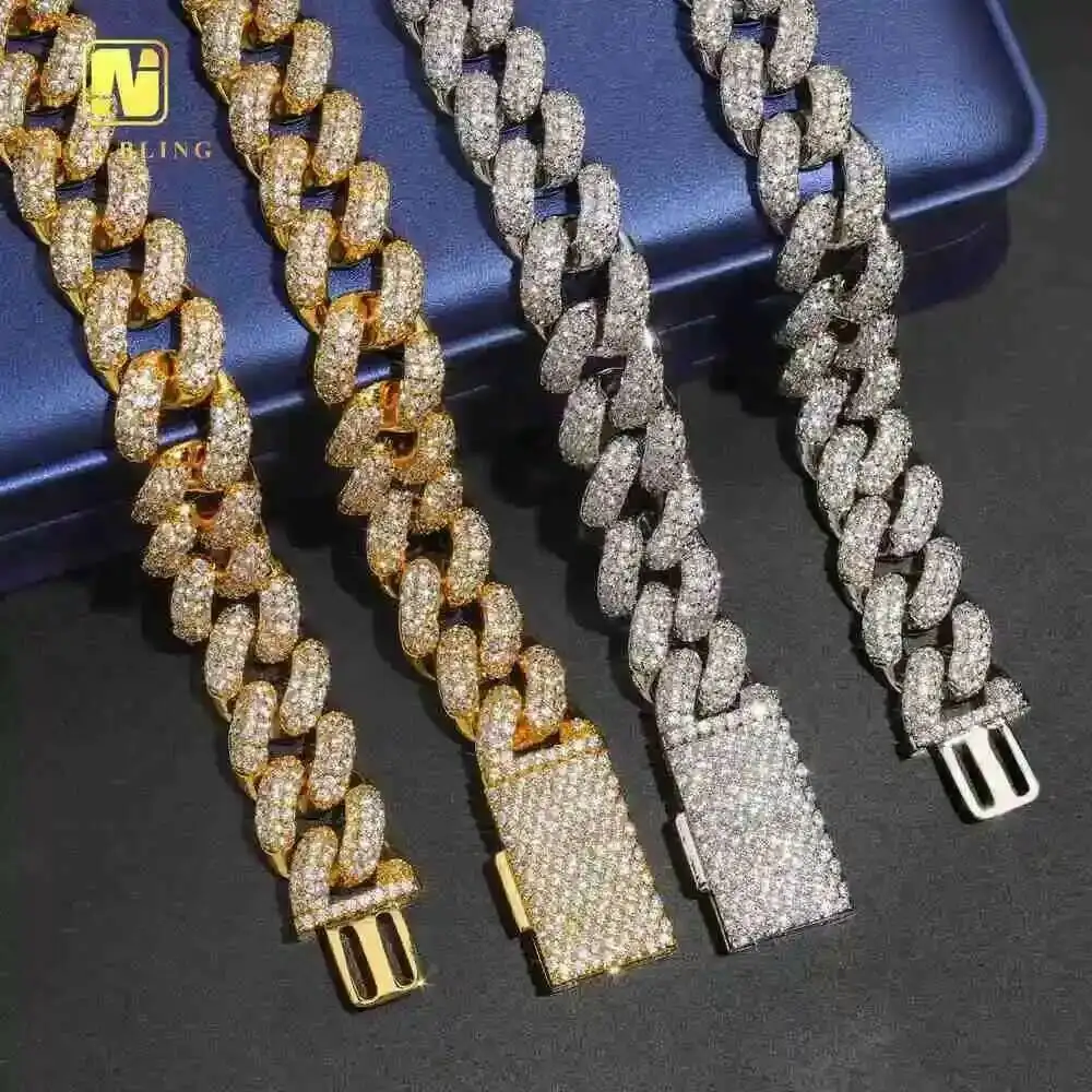20mm Bubble Chains 18k Gold Plated Brass Men Cuban Link Necklace 5a Cubic Zirconia Necklace Iced Out Hip Hop Jewelry
20mm Bubble Chains 18k Gold Plated Brass Men Cuban Link Necklace 5a Cubic Zirconia Necklace Iced Out Hip Hop Jewelry