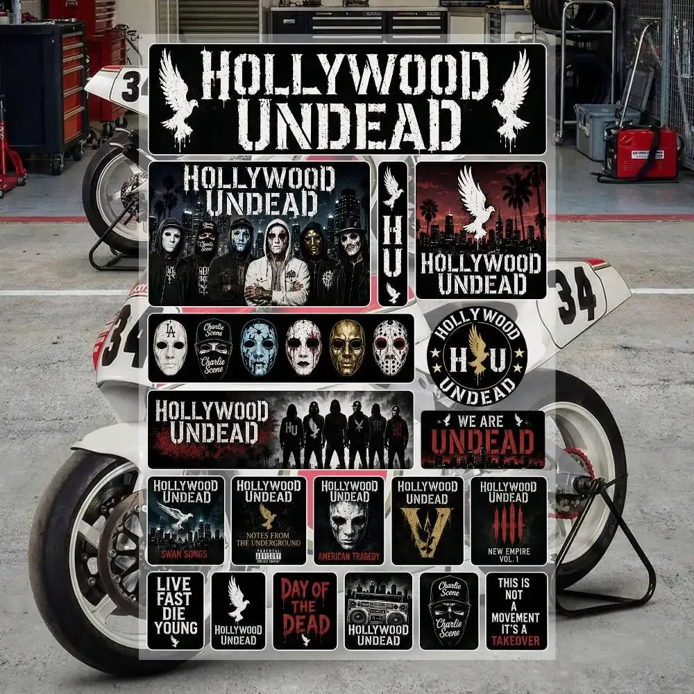 H-ollywood UndeA-d Aesthetic Graffiti Stickers Waterproof PVC Decals For Motorcycle Skateboard Car Helmet Notebook DIY
H-ollywood UndeA-d Aesthetic Graffiti Stickers Waterproof PVC Decals For Motorcycle Skateboard Car Helmet Notebook DIY