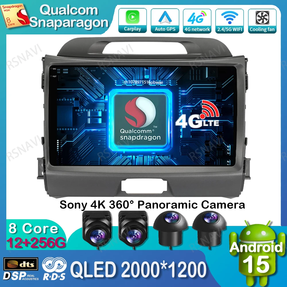 Android 15 Car Radio For KIA Sportage 2010 2011 2012 2013 2014 2015 2016 4G LTE 5G WIFI Navigation Qualcomm Head Unit GPS QLED
Android 15 Car Radio For KIA Sportage 2010 2011 2012 2013 2014 2015 2016 4G LTE 5G WIFI Navigation Qualcomm Head Unit GPS QLED