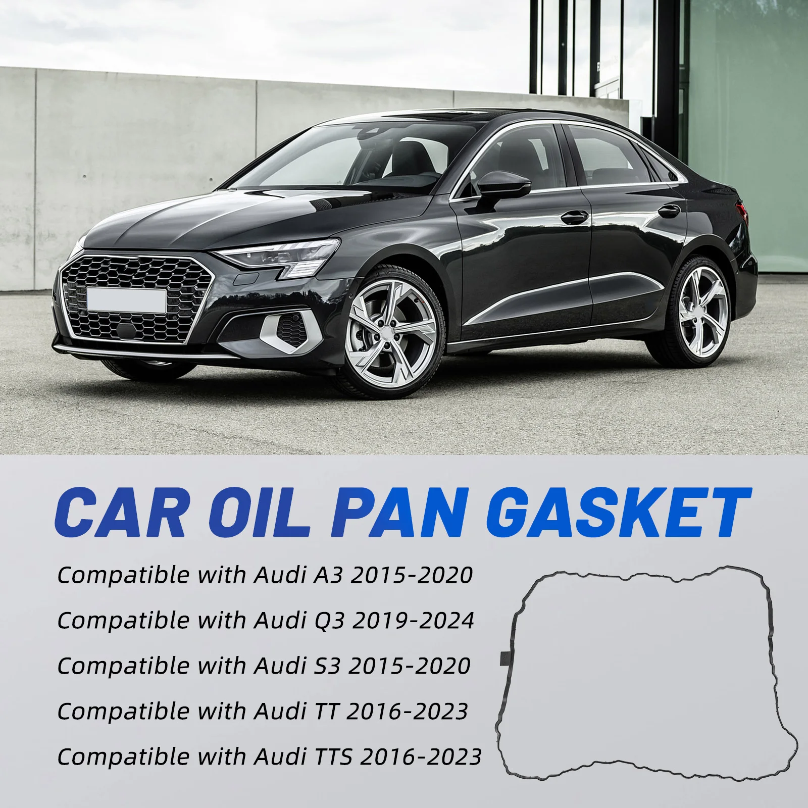 Car Oil Pan Gasket For Audi A3 2015 2016 2017 2018 2019 2020 06K103649J 14105000 1056009 171959 64067 06K103649
Car Oil Pan Gasket For Audi A3 2015 2016 2017 2018 2019 2020 06K103649J 14105000 1056009 171959 64067 06K103649