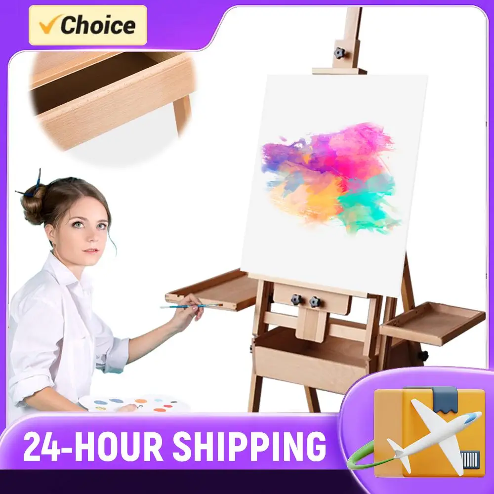 Beech Multifunctional Easel with Drawer Tray Foldable Flat Easel Drawing Board Easel for Children Sketch Oil Painting
Beech Multifunctional Easel with Drawer Tray Foldable Flat Easel Drawing Board Easel for Children Sketch Oil Painting