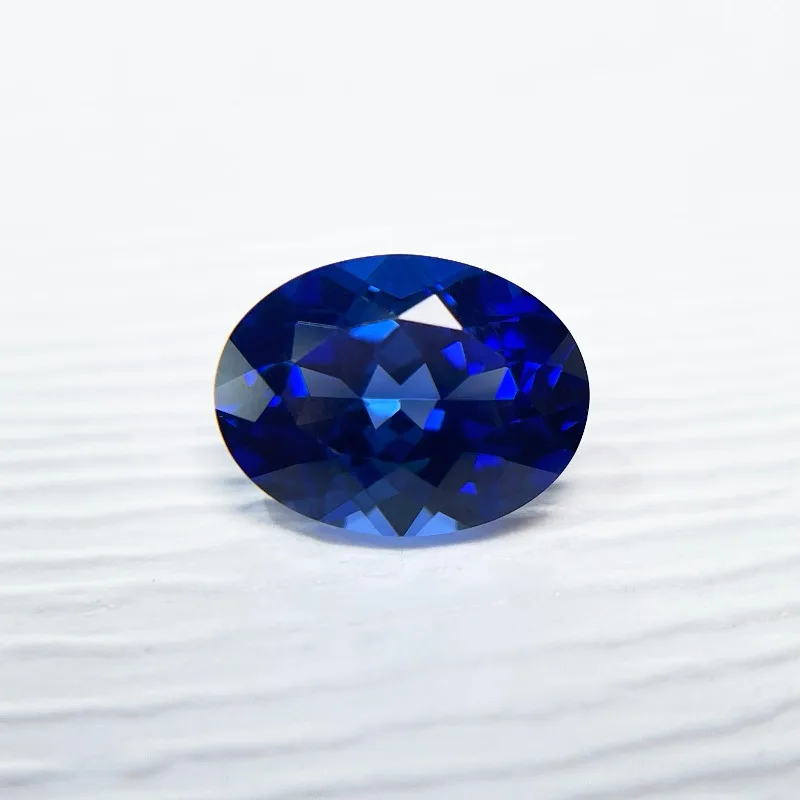Lab Grown Sapphire Oval Shape Top Quality Royal Blue Color Charms for Diy Jewelry Making Materials Selectable AGL Certificate
Lab Grown Sapphire Oval Shape Top Quality Royal Blue Color Charms for Diy Jewelry Making Materials Selectable AGL Certificate
