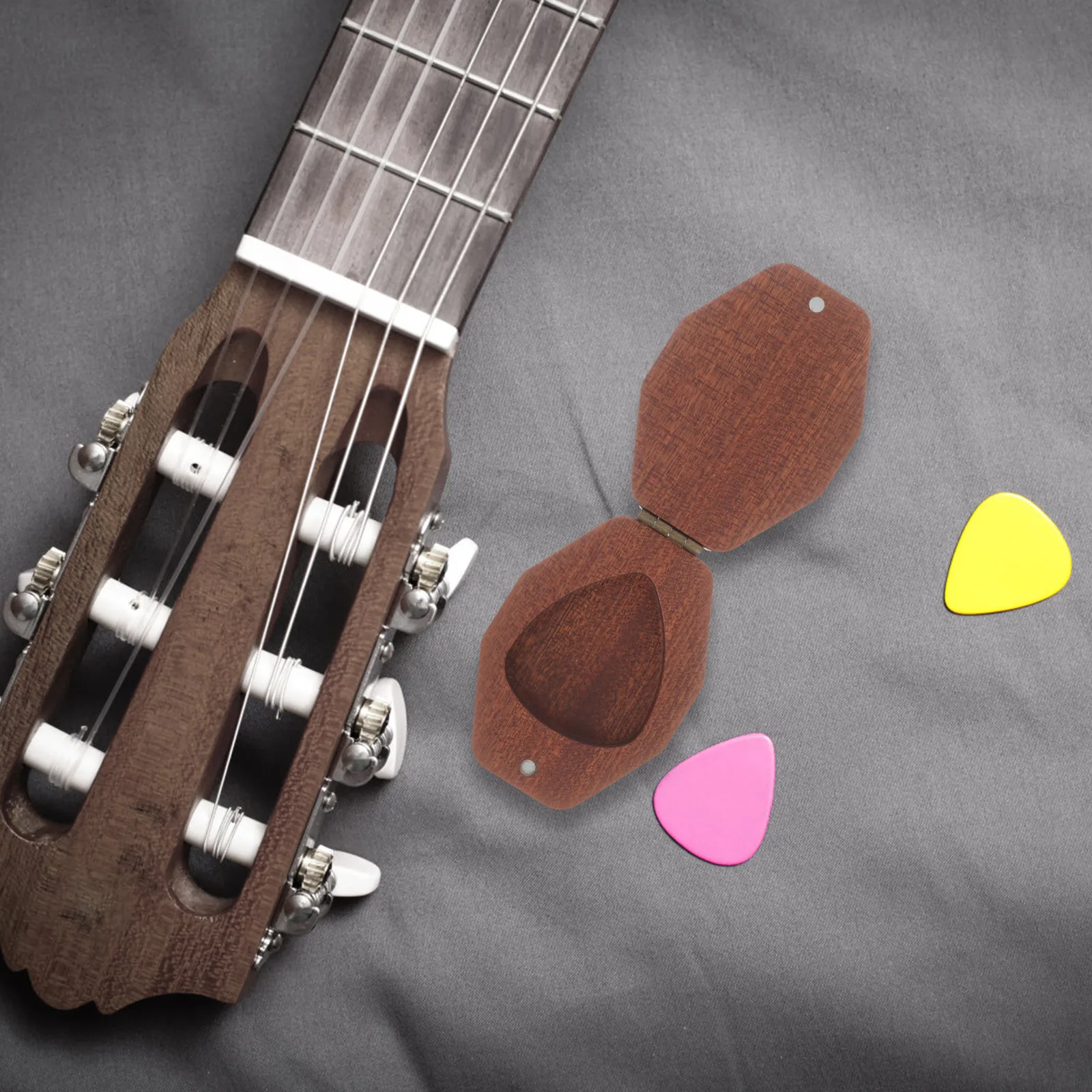 Guitar Pick Storage Box Accessories Holder Plectrum Case Shaped Wood Holders Organizer
Guitar Pick Storage Box Accessories Holder Plectrum Case Shaped Wood Holders Organizer