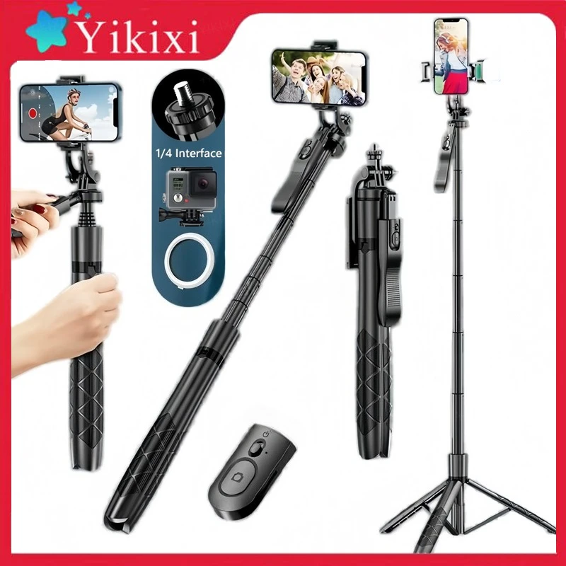 L16 1530mm Wireless Selfie Stick Tripod Stand Foldable Monopod for Gopro Action Cameras Smartphones Balance Steady Shooting Live
L16 1530mm Wireless Selfie Stick Tripod Stand Foldable Monopod for Gopro Action Cameras Smartphones Balance Steady Shooting Live