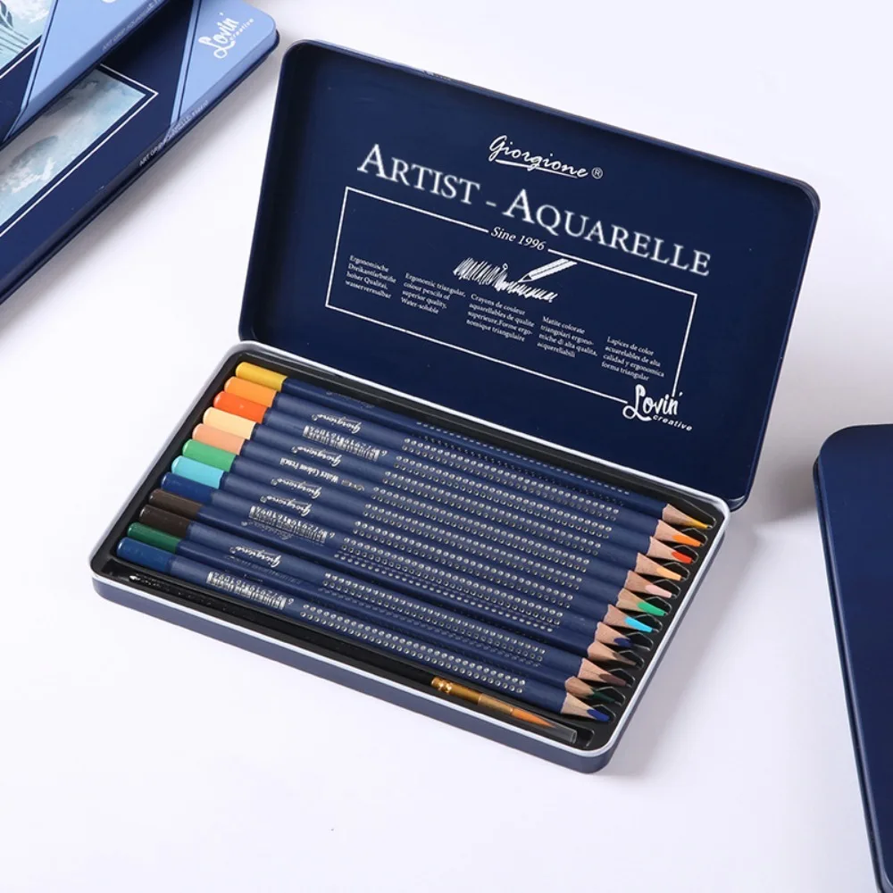 Wooden 12/24/36 Colors Pencil Set Painting Art Watercolor Pencil Set with Brush Professional Colorful
Wooden 12/24/36 Colors Pencil Set Painting Art Watercolor Pencil Set with Brush Professional Colorful