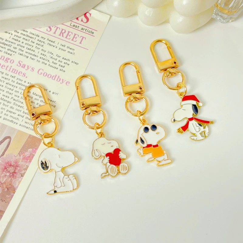 Snoopy Cartoon Anime Cute Dog Keychain Pendant Creative Fashion Personalized Keychain Backpack Wallet Decoration Children's Gift
Snoopy Cartoon Anime Cute Dog Keychain Pendant Creative Fashion Personalized Keychain Backpack Wallet Decoration Children's Gift