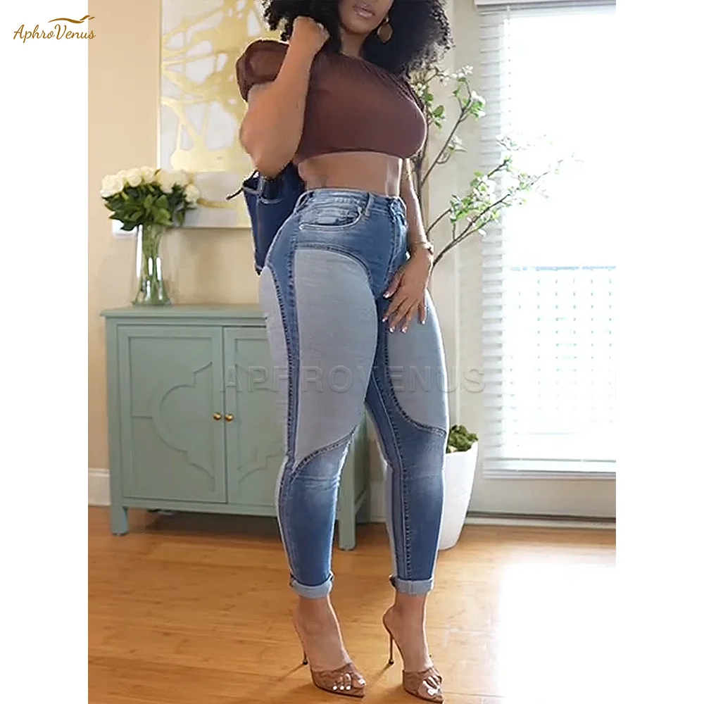 Patchwork Skinny Pencil Jeans for Women Sexy High Waisted Stretchy Denim Pants Vintage Retro Y2K Fashion Casual Trousers
Patchwork Skinny Pencil Jeans for Women Sexy High Waisted Stretchy Denim Pants Vintage Retro Y2K Fashion Casual Trousers