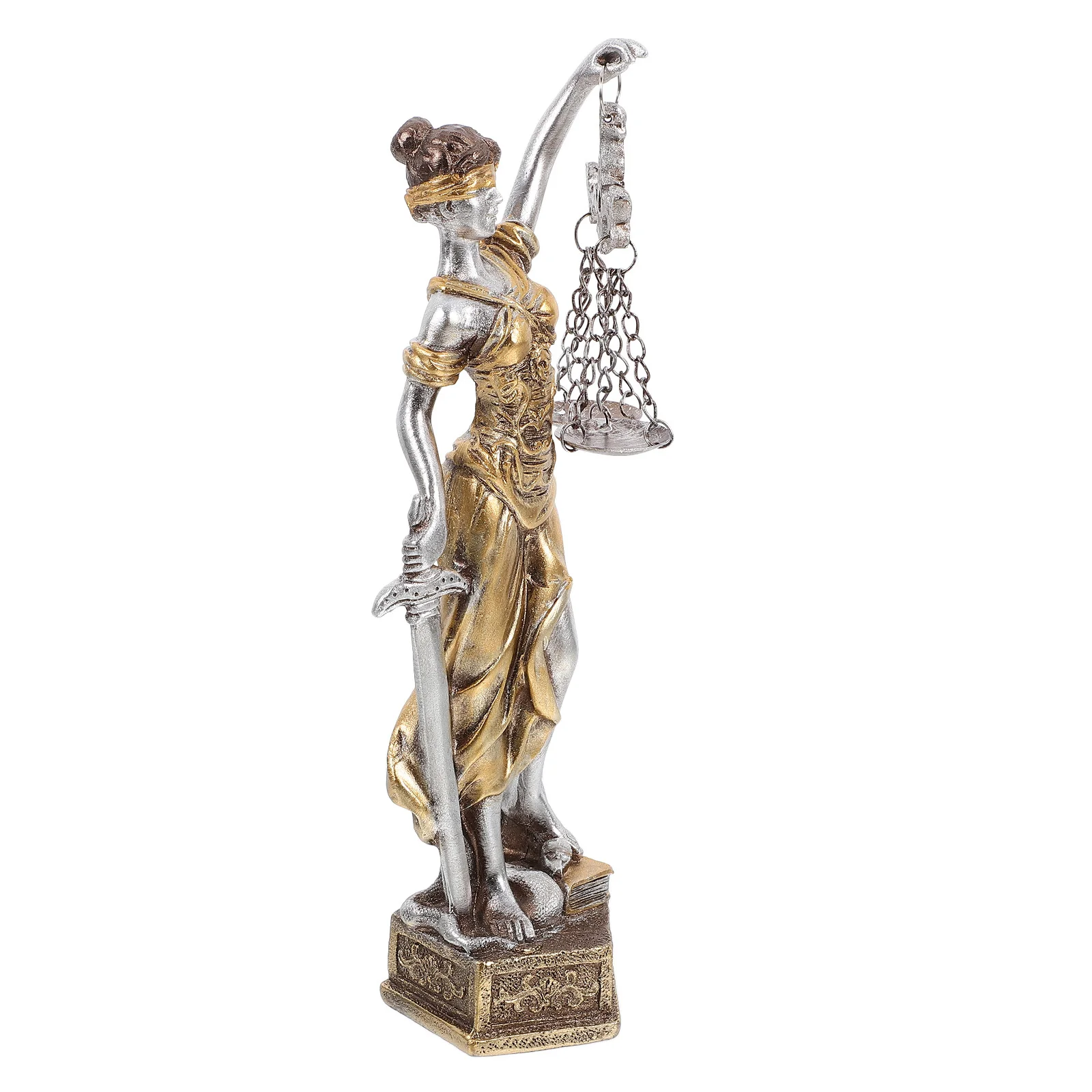 Resin Statue Exquisite Details Vintage Look for Law Firm Office Decoration Symbol of Fairness Professional
Resin Statue Exquisite Details Vintage Look for Law Firm Office Decoration Symbol of Fairness Professional