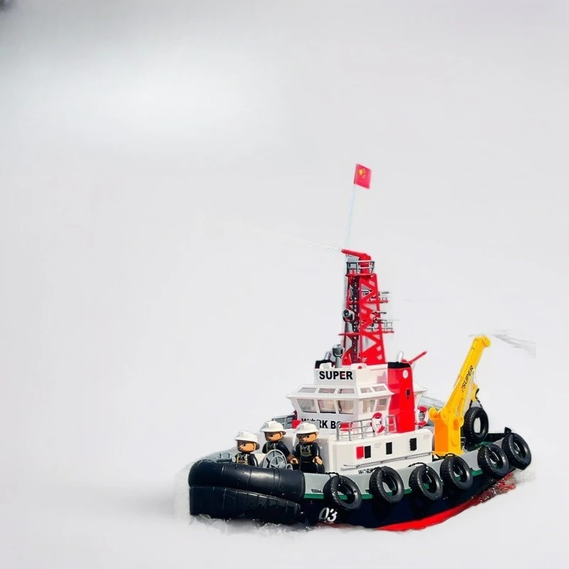 Fire boat speedboat boy battleship remote control water spray can schoolboy model
Fire boat speedboat boy battleship remote control water spray can schoolboy model