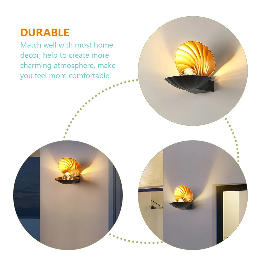 Shell Shape Wall Sconce Durable Decorative Lamp for Indoor Outdoor Garden Patio Wall Lights Exterior Light Fixture
Shell Shape Wall Sconce Durable Decorative Lamp for Indoor Outdoor Garden Patio Wall Lights Exterior Light Fixture