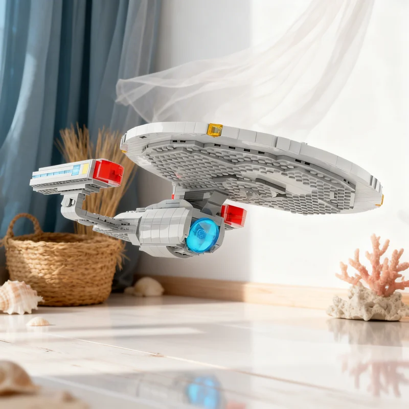766pcs MOC Ambassador Class Starship Star Trek The Next Space Model Building Blocks Architecture Toy Christmas Gifts Brick Kids
766pcs MOC Ambassador Class Starship Star Trek The Next Space Model Building Blocks Architecture Toy Christmas Gifts Brick Kids