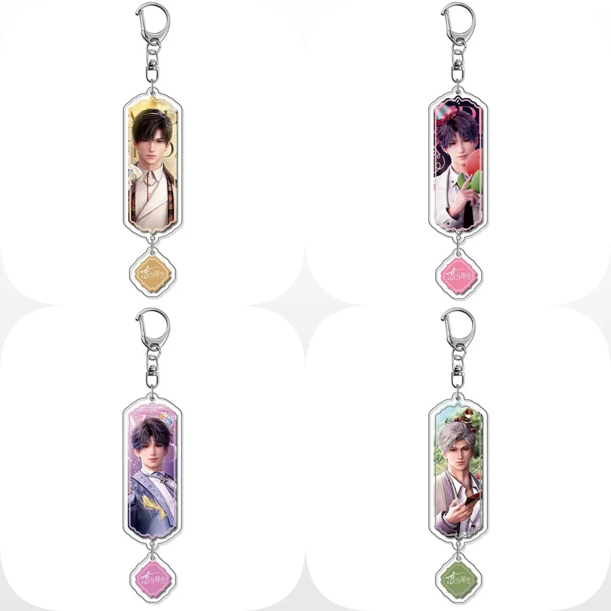 6CM game Love and Deepspace Acrylic Keychain Model Cosplay Characters Ornament Accessories Christmas Collection Gifts
6CM game Love and Deepspace Acrylic Keychain Model Cosplay Characters Ornament Accessories Christmas Collection Gifts