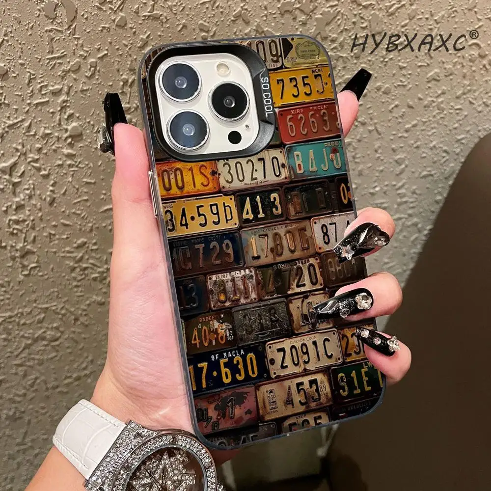 A Vintage Car License Plate Design Silver INS Phone Case for iPhone 17 16 Pro Max 15 14 13 12 11 XS XR 8 Plus 16e HYBXAXC Cover
A Vintage Car License Plate Design Silver INS Phone Case for iPhone 17 16 Pro Max 15 14 13 12 11 XS XR 8 Plus 16e HYBXAXC Cover