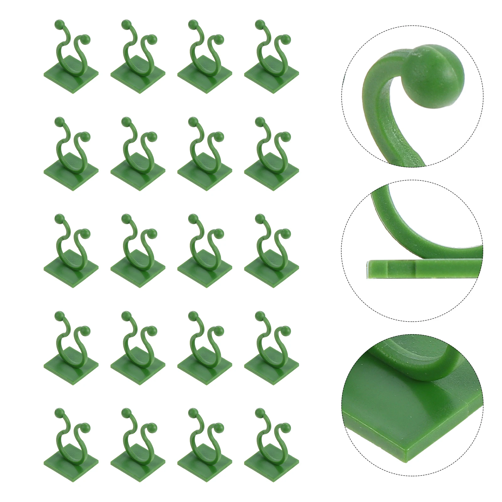 100 Pcs Plant Fixing Hook Plastic Garden Tools Holder Fixture Clip Easy Install Long Life Greenery Supports
100 Pcs Plant Fixing Hook Plastic Garden Tools Holder Fixture Clip Easy Install Long Life Greenery Supports