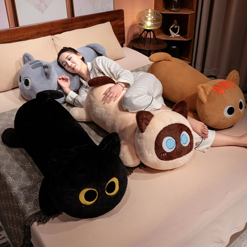 Kawaii Lying Black Cat Plush Toys Stuffed Creative Animal Cats Dolls Pillow Birthday Gifts Room Decoration
Kawaii Lying Black Cat Plush Toys Stuffed Creative Animal Cats Dolls Pillow Birthday Gifts Room Decoration