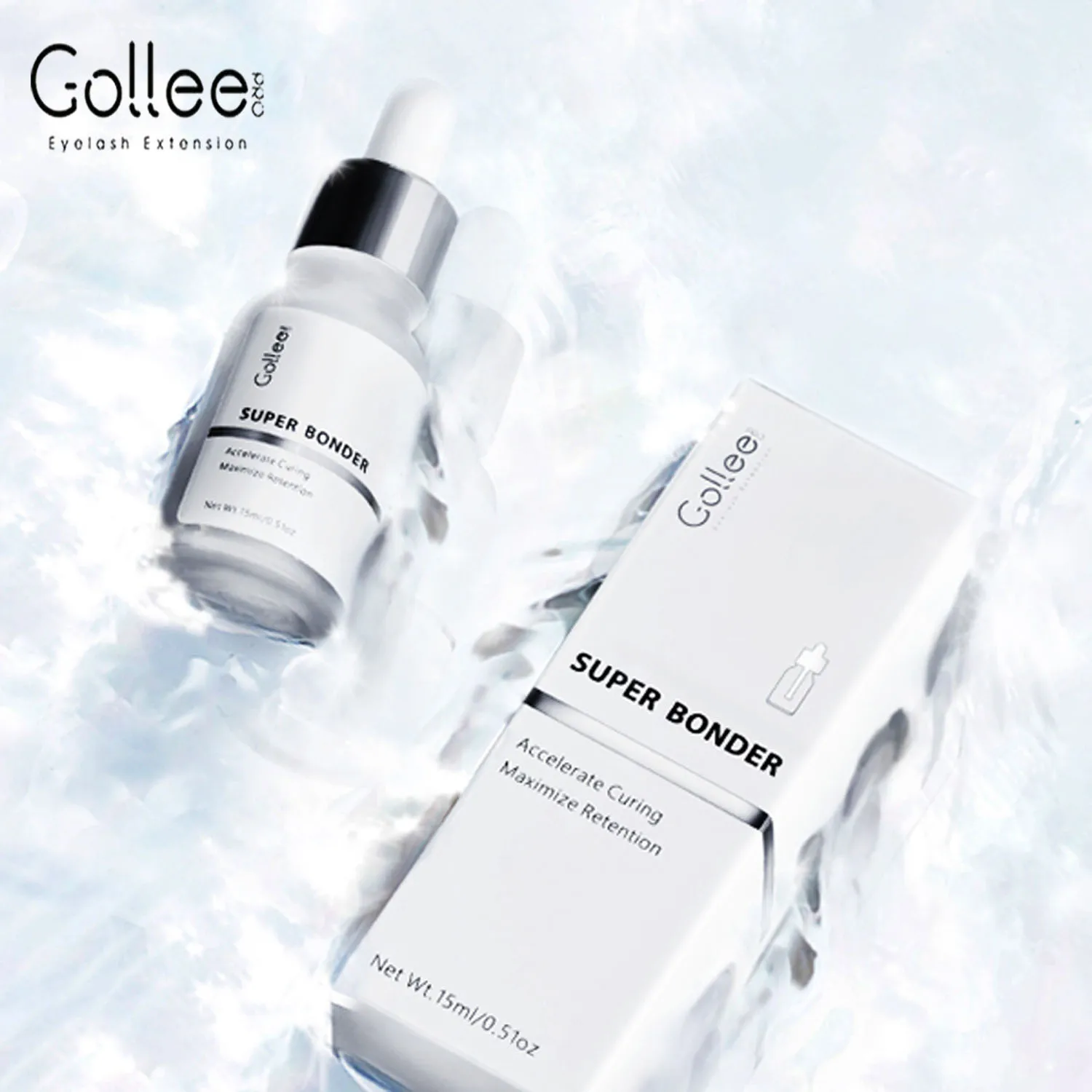 Gollee Super Bonder 1/3/5pcs Lash Longer Lasting Oilproof for golle Eyelash Extension Bonder Eyelash Enhance eyelash adhesion
Gollee Super Bonder 1/3/5pcs Lash Longer Lasting Oilproof for golle Eyelash Extension Bonder Eyelash Enhance eyelash adhesion