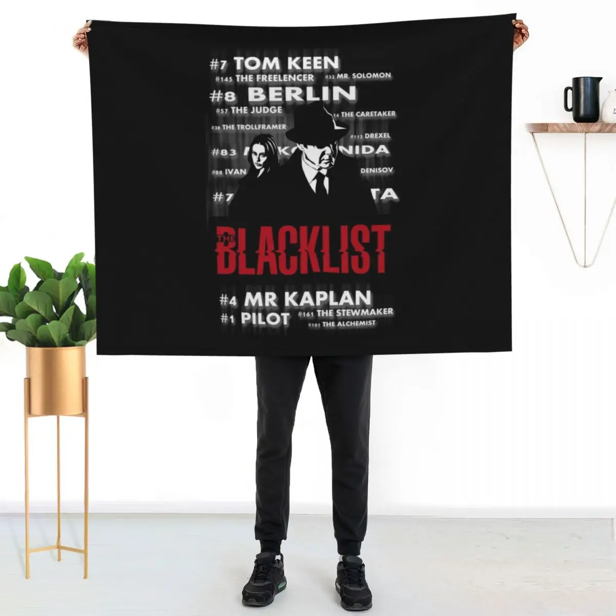 James Spader Alias Raymond Red Reddington Throw Blanket Durable Warm Blanket for Daily Home Use
James Spader Alias Raymond Red Reddington Throw Blanket Durable Warm Blanket for Daily Home Use