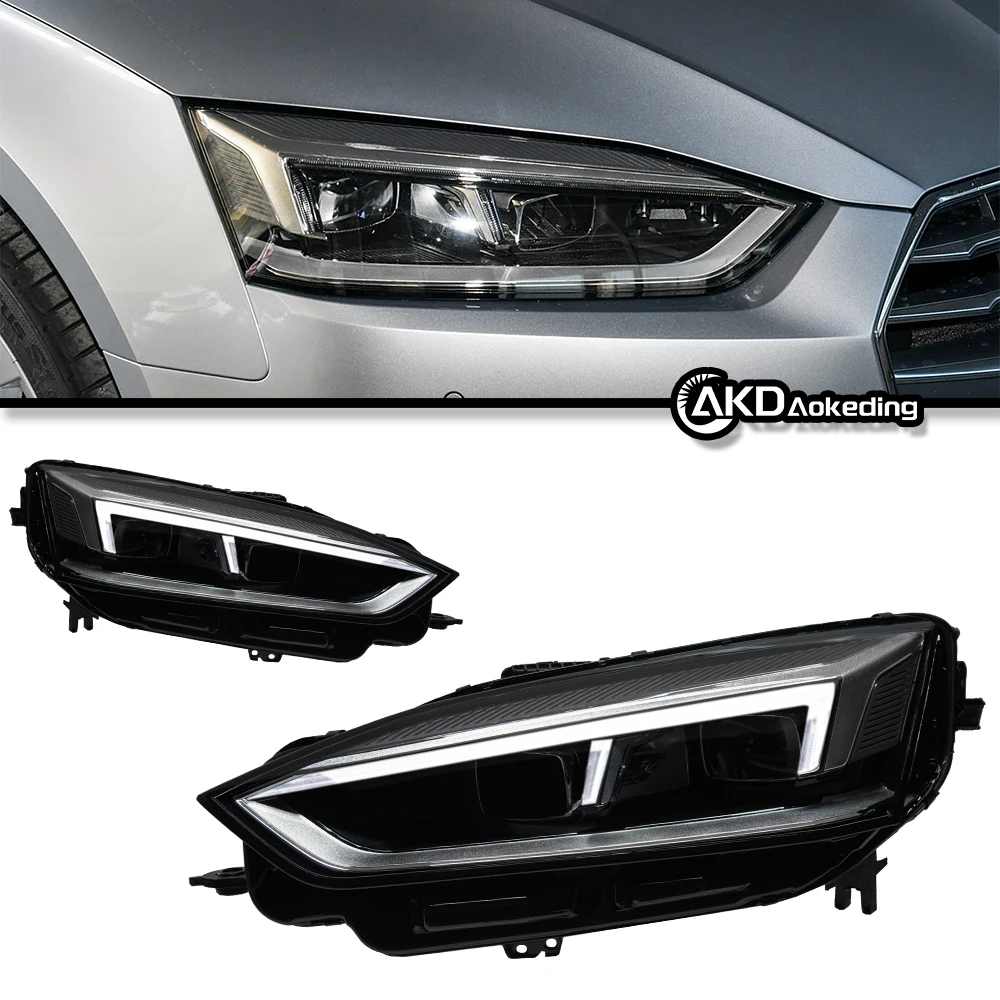 Автозапчасти для фар Audi A5 2017-2019, последняя Стайлинг, светодиодные дневные фары, двойной проектор, автомобильные аксессуары, модифицированные
Автозапчасти для фар Audi A5 2017-2019, последняя Стайлинг, светодиодные дневные фары, двойной проектор, автомобильные аксессуары, модифицированные