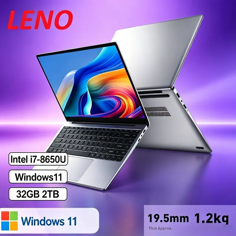 LENO Laptop 32GB 2TB Windows 11 Intel Core i7 8650U Gaming Computer PC Gamer office Notebook 1920*1080 HD HOT Ultra Slim 14.1"
LENO Laptop 32GB 2TB Windows 11 Intel Core i7 8650U Gaming Computer PC Gamer office Notebook 1920*1080 HD HOT Ultra Slim 14.1"