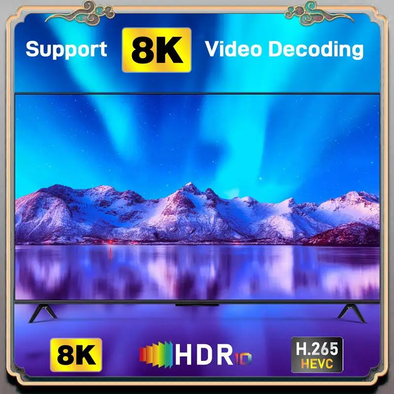 Durable For H96 MAX M1 Smart TV Box 2GB+16GB Rockchip 3528 Android 13 4K BT 4.0 Media Player Set Top Box Easy To Use EU Plug
Durable For H96 MAX M1 Smart TV Box 2GB+16GB Rockchip 3528 Android 13 4K BT 4.0 Media Player Set Top Box Easy To Use EU Plug