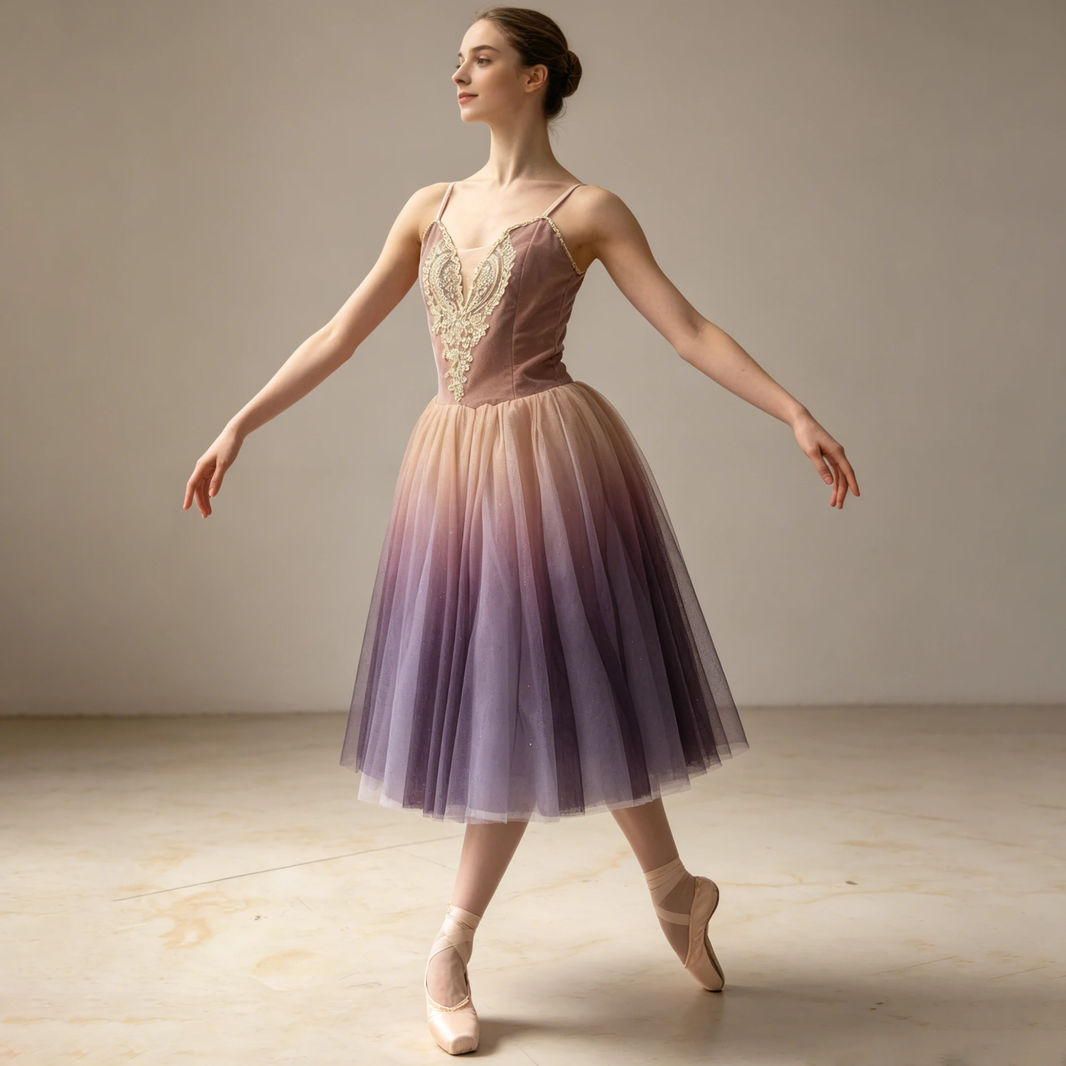 Professional Ballet Dress Embroidery Mesh Gradient Color Ballerina Performance Accessories Children Girl Ballet Dance Clothes
Professional Ballet Dress Embroidery Mesh Gradient Color Ballerina Performance Accessories Children Girl Ballet Dance Clothes