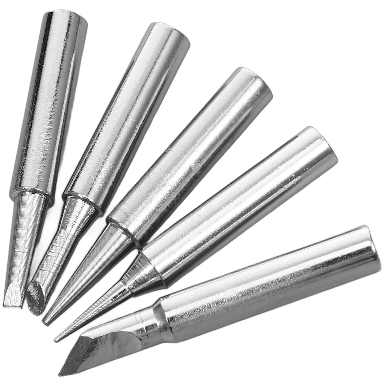 5 Pcs Soldering Iron Copper Tips 2 4D Heat High Precision Durable Welding Accessories for Soldering
5 Pcs Soldering Iron Copper Tips 2 4D Heat High Precision Durable Welding Accessories for Soldering