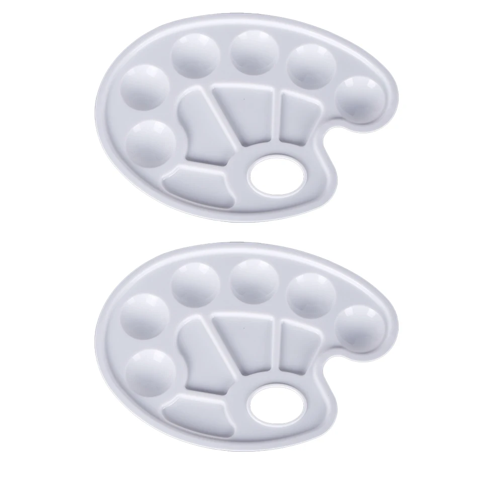 2 pcs Paint Kids Plastic Palette Palette Pigment Kids Friendly Durable Lightweight Sanitary Plastic DIY Painting Craft
2 pcs Paint Kids Plastic Palette Palette Pigment Kids Friendly Durable Lightweight Sanitary Plastic DIY Painting Craft