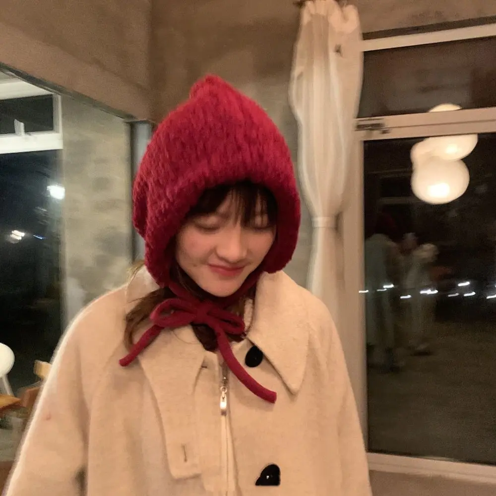 Fashion Korean Style Balaclava Skullies Caps Soft Lambswool Coldproof Hooded Caps Warm Windproof Knitted Beanies Hats Windproof
Fashion Korean Style Balaclava Skullies Caps Soft Lambswool Coldproof Hooded Caps Warm Windproof Knitted Beanies Hats Windproof