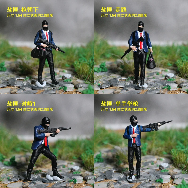1:64 Proportion Suit-wearing Robber, Thug, Police Officer Doll Miniature Figurine Favorites Toys
1:64 Proportion Suit-wearing Robber, Thug, Police Officer Doll Miniature Figurine Favorites Toys
