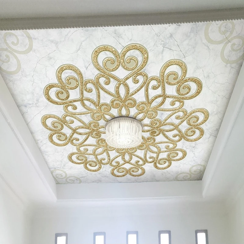 Custom 3D Photo Wallpaper European Style Imitation Marble Flower Pattern Ceiling Decor Mural Wallpaper For Living Room Bedroom
Custom 3D Photo Wallpaper European Style Imitation Marble Flower Pattern Ceiling Decor Mural Wallpaper For Living Room Bedroom