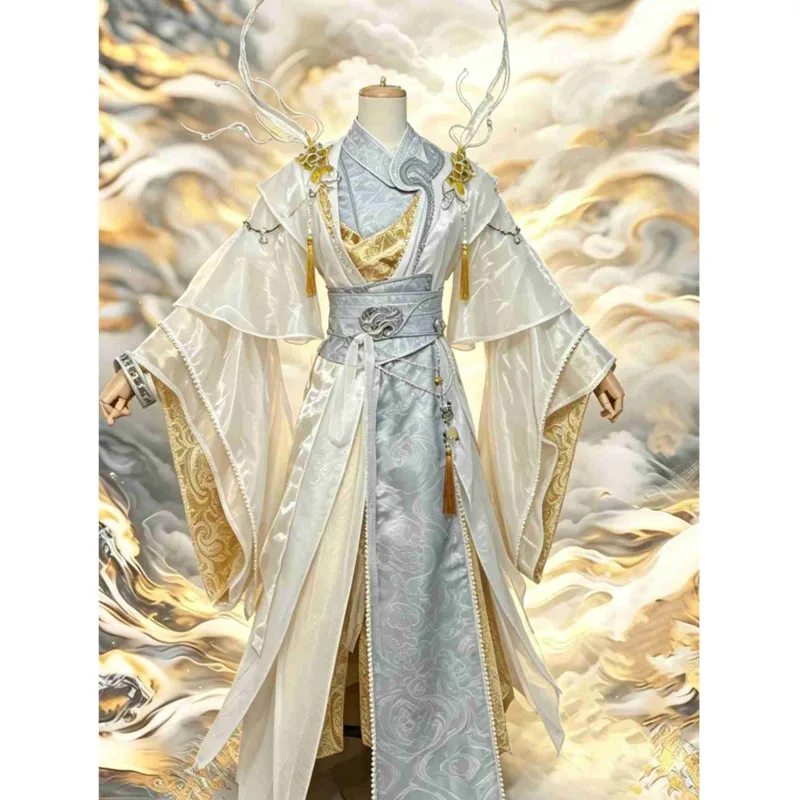 Men Dunhuang Hanfu Dress Traditional-style Cosplay Outfit Male Costume Designed For Anime And Gaming Themes Cloth
Men Dunhuang Hanfu Dress Traditional-style Cosplay Outfit Male Costume Designed For Anime And Gaming Themes Cloth