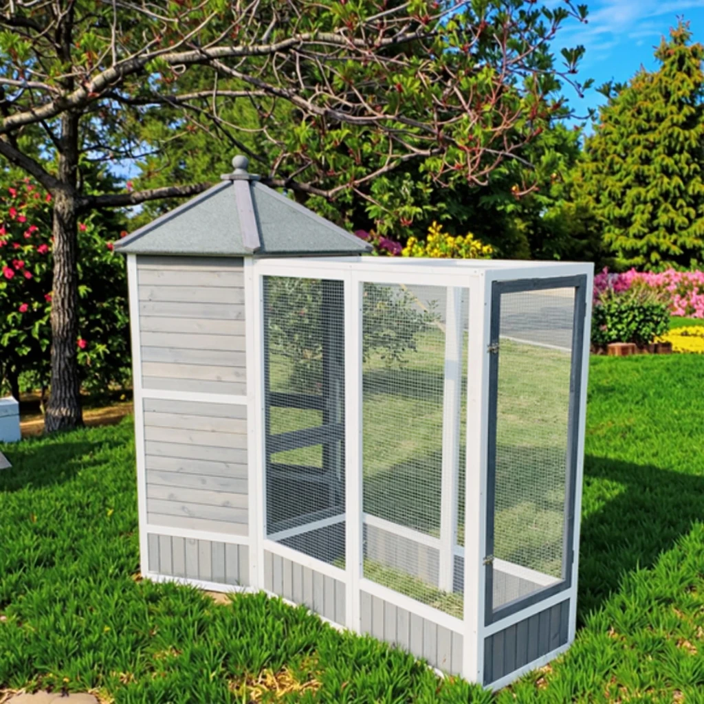 SDB011 Wooden Wholesale Live Bird Aviary Designs Walk In Outdoor Large Wooded Enclosure Bird Cage Aviary For Garden Bird House
SDB011 Wooden Wholesale Live Bird Aviary Designs Walk In Outdoor Large Wooded Enclosure Bird Cage Aviary For Garden Bird House