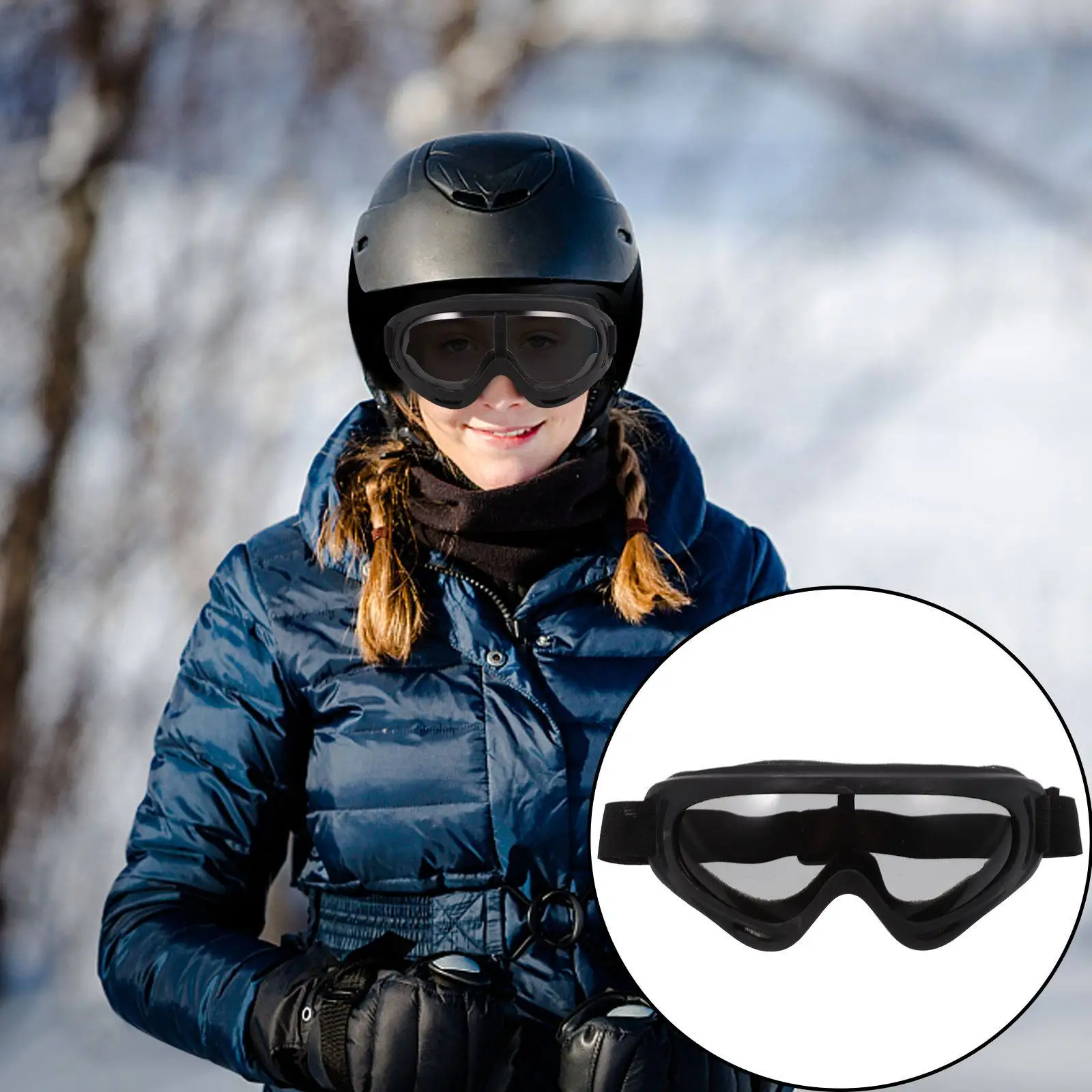 1Pair Uv400 Windproof Cycling Glasses Anti-Fog Anti-Scratch Protective Outdoor Sports Eyewear Ansi Z87.1 Certified Riding
1Pair Uv400 Windproof Cycling Glasses Anti-Fog Anti-Scratch Protective Outdoor Sports Eyewear Ansi Z87.1 Certified Riding