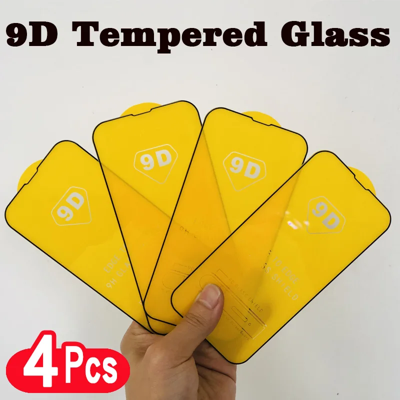 Закаленное стекло 9D для iPhone, защитная пленка для экрана с полным покрытием, 4 шт., 11, 12, 13, 14 Pro, XR, X, XS, Max, 14Plus, 7, 8, 6S Plus
Закаленное стекло 9D для iPhone, защитная пленка для экрана с полным покрытием, 4 шт., 11, 12, 13, 14 Pro, XR, X, XS, Max, 14Plus, 7, 8, 6S Plus
