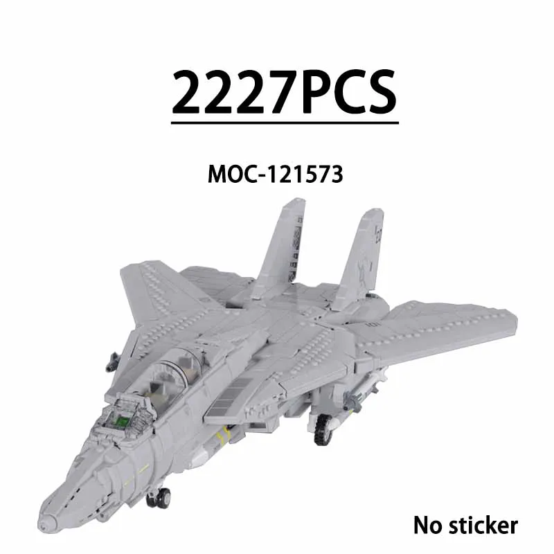 Classic MOC-121573 Bricks F14 Tomcat Super Aircraft Difficulty Building Blocks Battleship 2227 pcs Birthday Gift Christmas Gift
Classic MOC-121573 Bricks F14 Tomcat Super Aircraft Difficulty Building Blocks Battleship 2227 pcs Birthday Gift Christmas Gift