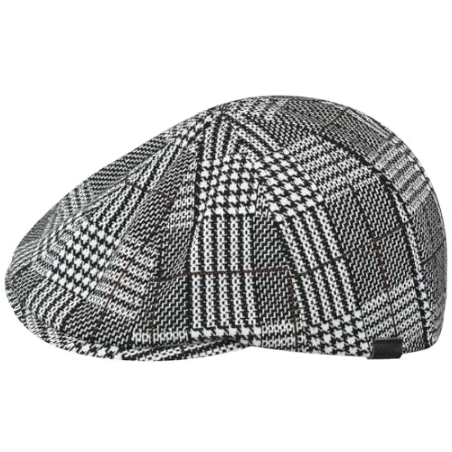 Kangol Pattern Flexfit Cap for Men and Women, Large/X-Large, Black Plaid: versatile cotton blend, adjustable snapback, all-seas
Kangol Pattern Flexfit Cap for Men and Women, Large/X-Large, Black Plaid: versatile cotton blend, adjustable snapback, all-seas