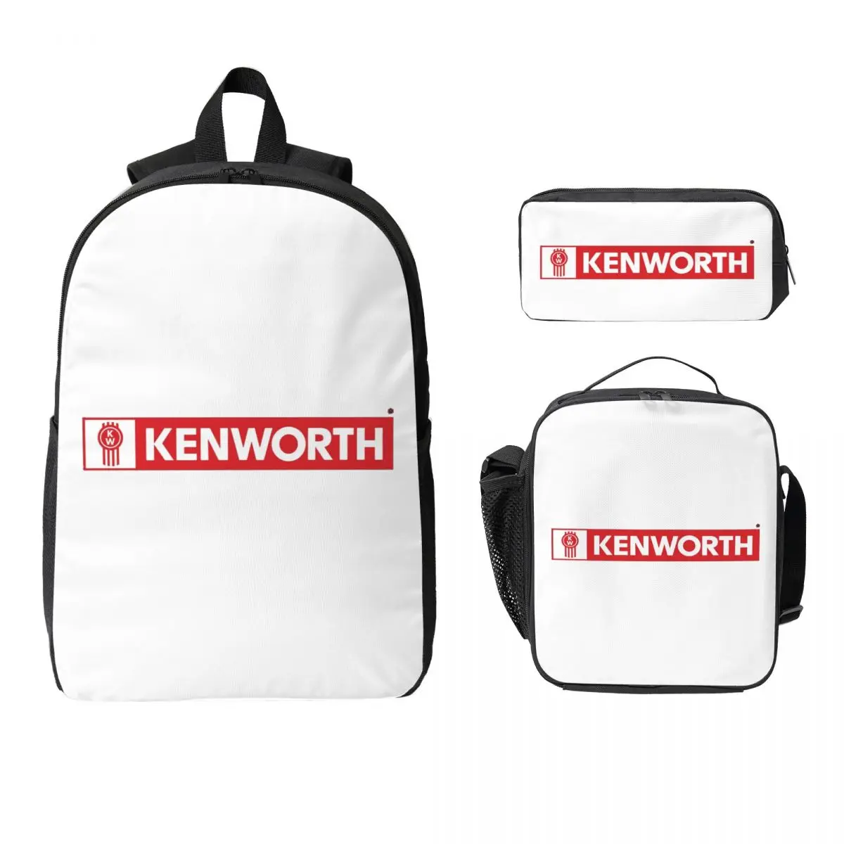 Kenworth Logo Backpack Student BookBag School Bag Computer Shoulder Bags 3ps Insulated Lunch Bag Pencil Case
Kenworth Logo Backpack Student BookBag School Bag Computer Shoulder Bags 3ps Insulated Lunch Bag Pencil Case