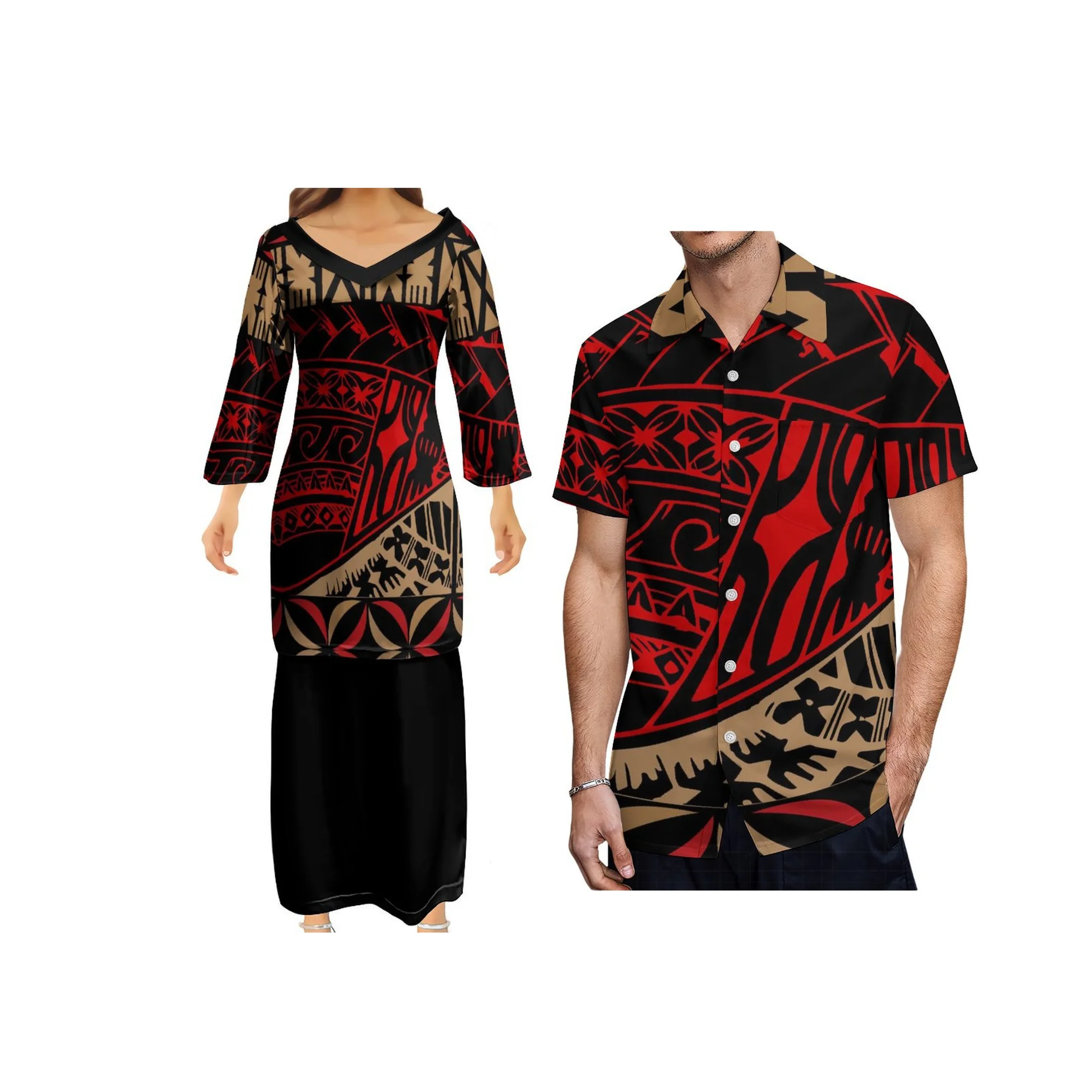 Платье-пулетика Самоан Тонгана с рукавами 3/4, с v-образным вырезом, Гавайское платье с цветочным принтом, женская одежда больших размеров 7XL
Платье-пулетика Самоан Тонгана с рукавами 3/4, с v-образным вырезом, Гавайское платье с цветочным принтом, женская одежда больших размеров 7XL