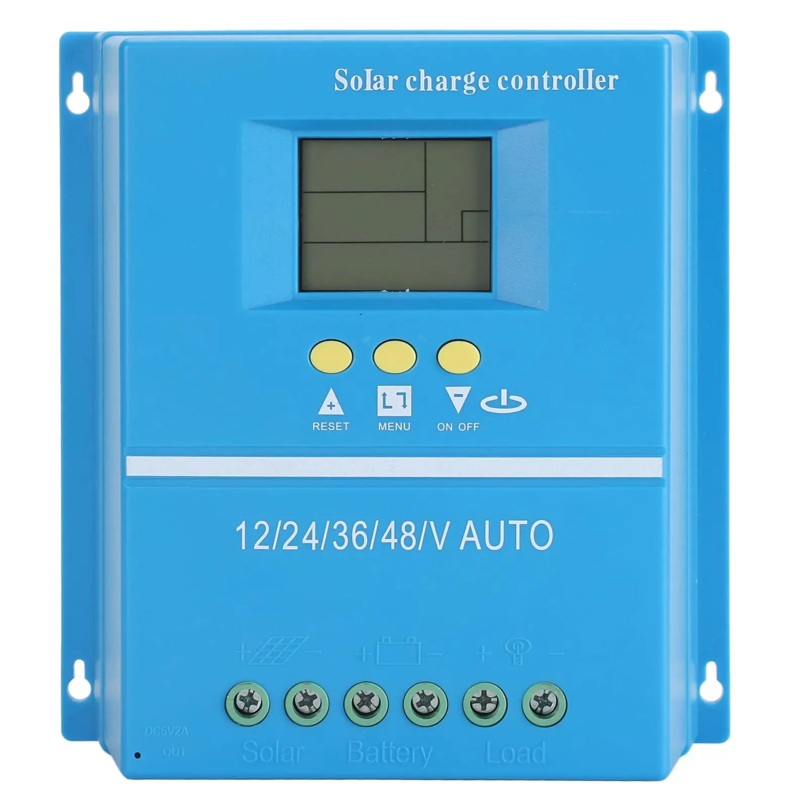 Blue 80A 100A MPPT Solar Charge Controller 12V 24V 36V 48V USB Solar Panel Battery Intelligent Regulator for Lead-acid/Lithium
Blue 80A 100A MPPT Solar Charge Controller 12V 24V 36V 48V USB Solar Panel Battery Intelligent Regulator for Lead-acid/Lithium