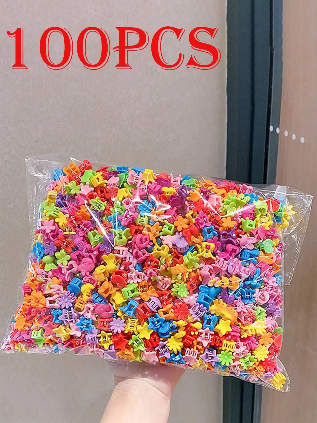 100pcs/Pack Assorted Colors Cute Princess Mini Hairclips, Non-Damaging Baby Infant Toddler Girl Hair Accessories
100pcs/Pack Assorted Colors Cute Princess Mini Hairclips, Non-Damaging Baby Infant Toddler Girl Hair Accessories