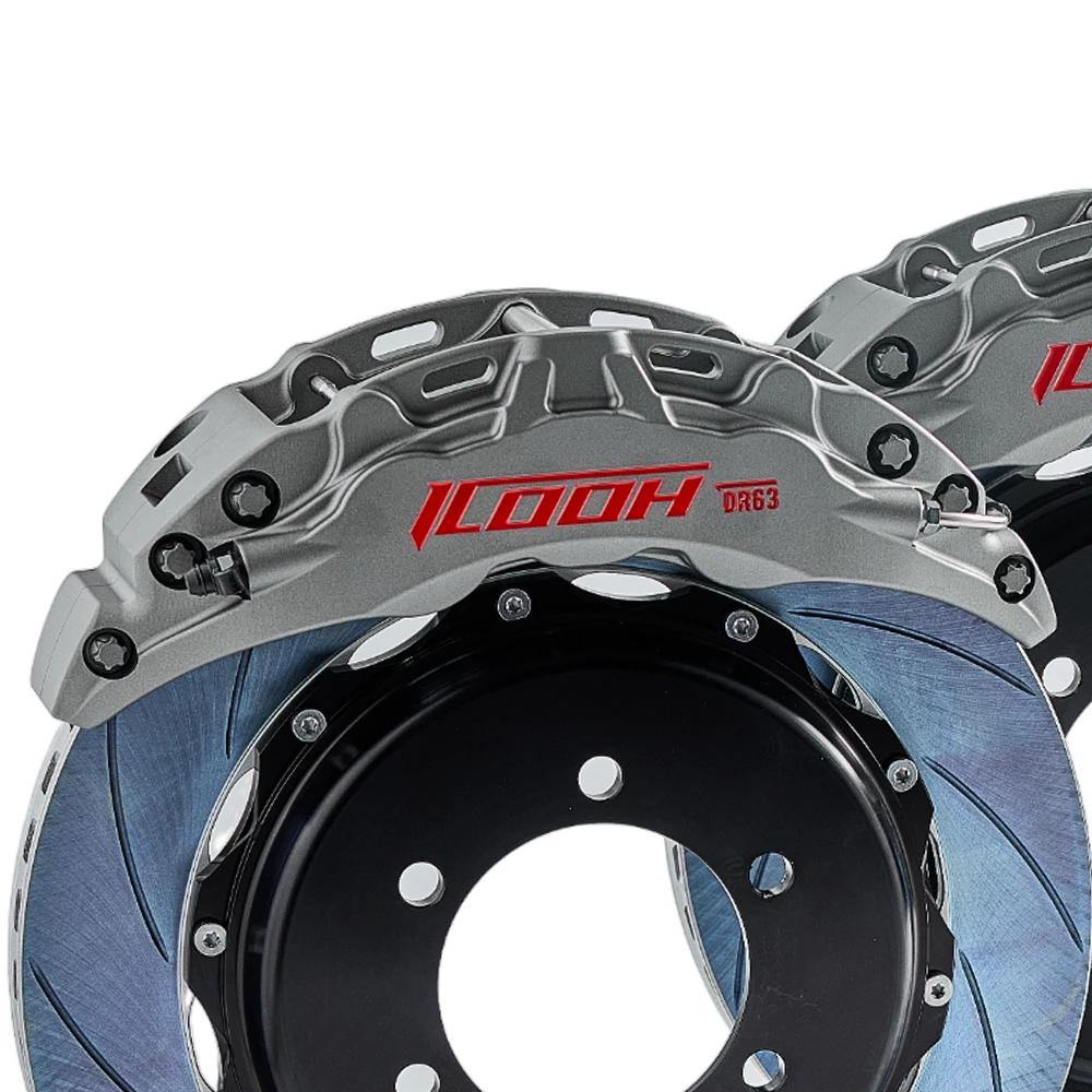 Factory Price ICOOH Dr6 6 Pistons Racing Big Brake Kits 330/345/355/378Mm Rotor Size Brake Sets For Tundra Camry
Factory Price ICOOH Dr6 6 Pistons Racing Big Brake Kits 330/345/355/378Mm Rotor Size Brake Sets For Tundra Camry
